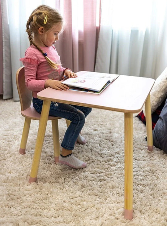 Stoeltje met konijnenoren - Konijnenstoel Bunny voor kinderen