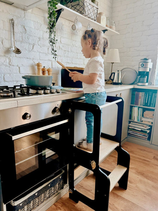 4-in-1 Creatieve Toren met Schoolbord / Glijbaan