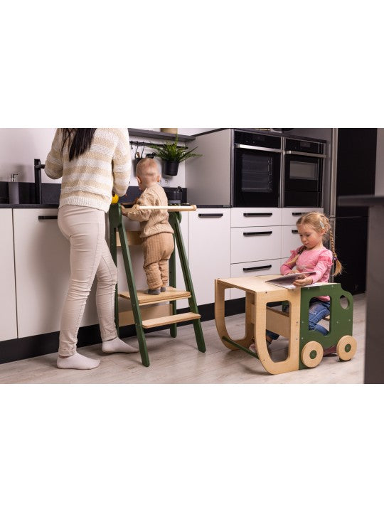 Keukenhulp / Leertafel Auto