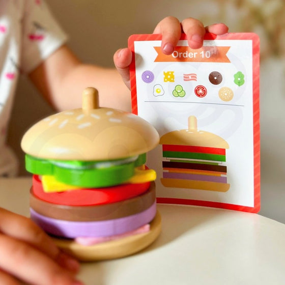 Houten Burgerset – 15-delige Creatieve Speelset